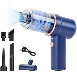 2 in 1 Vacuum & Blower Cordless Rechargeable Portable Mini Wireless Handheld Vacuum Cleaner for Home, Office and Car Cleaning-image-45