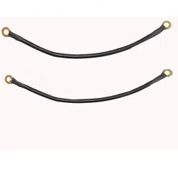 2 Pcs Black Universal Battery Inverter Wire Power Transfer Cable Lugged Ring Terminals-picture-30