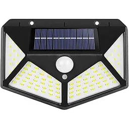 2024 Solar Light 100 LED Motion Sensor Light 4 Side Bright Light with Dim Mode - Security Lamp for Home,Outdoors Pathways.-image-40