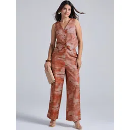 20Dresses Women Printed T-shirt with Trousers-picture-19