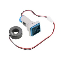 22mm 0-100A Ac 20-500V Digital Voltmeter Ammeter- Blue-picture-15