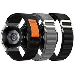 22mm Nylon Smart Watch Strap with Quick Release Pin, Alpine & Trail Loop Compatible with ColorFit Pro 4/Max, OnePlus, Amazfit GTR, Galaxy Watch 3, Realme S/S Pro-picture-31