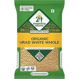 24 Mantra Organic Unpolished Urad Dal White Whole/Minapa Pappu - 500gms | Pack of 1 | 100% Organic | Chemical Free & Pesticides Free | Free From Impurities | Unadulterated | Natural Protein Source-picture-22