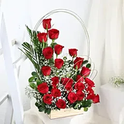24 Red Roses Vase-picture-20
