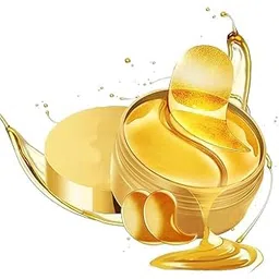24K Gold Under Eye Patches, 60 Pieces Gel Pads for Dark Circles and Puffy Eyes Treatment, Hydrating Eye Mask for Women and Men-picture-11