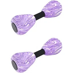 2Pcs Aquatic Dumbbell Portable for Fitness Exercises Pool Underwater Fitness Violet and White| Sports Equipment | Outdoor Sports Gear | Exercise Gear-picture-25