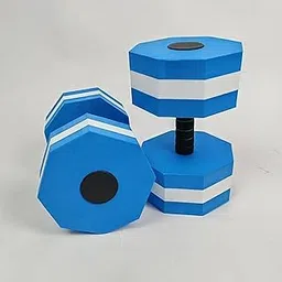 2Pcs Pool Exercise Dumbbells Water Sports Weights for Women Men Pool Fitness| Sports Equipment | Outdoor Sports Gear | Exercise Gear-picture-18