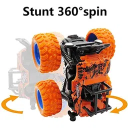 3 jokers Monster Truck Push and go Toy 4wd Car Friction Powered Vehicles for Kids image 3