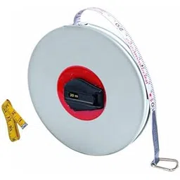 30 Mtr Measuring Tape Fiberglass 30 Metre (Grey) (30 M Inch Tape)-image-24