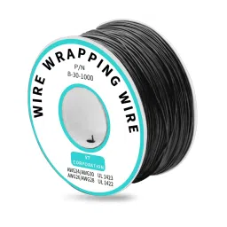 30AWG Wire Wrapping Wire 230m PVC Coated 30AWG Wire High-Quality 30AWG Wire Wrapping Wire (230m) P/N B-30-1000 PVC Insulation for Wire Protection - Black - RS417530AWG Wire Wrapping Wire 230m PVC Coated 30AWG Wire High-Quality 30AWG Wire Wrapping Wire (230m) P/N B-30-1000 PVC Insulation for Wire Protection - Black - RS4175-picture-17