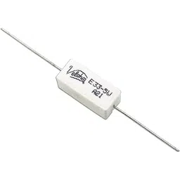 33 Ohm (Ω) 5 Watt Fusible Ceramic Cement Power Resistor Pack of 25pcs-picture-32