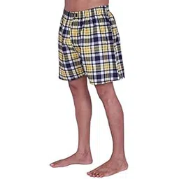 3b junction Men's Cotton Checks Pattern Comfortable Boxer Shorts-picture-50