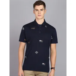 3BROS Men Printed Polo Collar T-shirt-picture-42