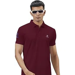 3bros Men's Regular Fit Polo Neck Half Sleeve Solid Casual T-Shirt | Polo T-Shirt for Men-picture-11