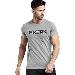 3colors 3Colours RGB Men's Gym Wear T-Shirt - Moisture-Wicking, Quick-Dry, Athletic Fit Workout Tee -Freak-picture-16
