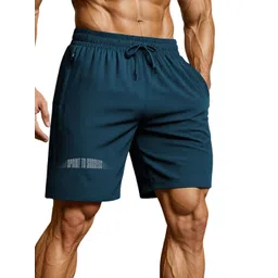 3Colors Men Typography Printed Low-Rise Running Sports Shorts-picture-38