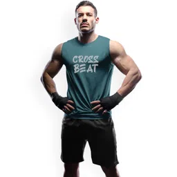 3Colors Printed Dri-FIT Sleeveless Activewear Gym Vest VEST-CCUT-CROSSBEAT-AF BLUE_M-picture-32