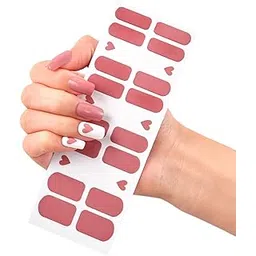 3D Nails Stickers for Women, Girls, Female & Kids Waterproof Nail Art Glittery Luxury Extension Peel Off Self-Adhesive DIY Nails Stickers 22 Tips UNE-02-picture-16