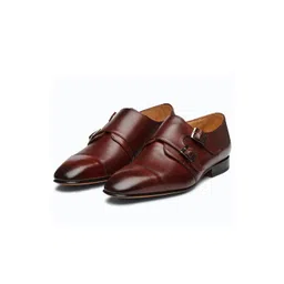 3DM Lifestyle Men Leather Formal Monk Shoes-picture-15