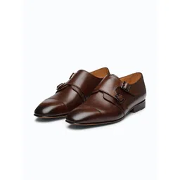 3DM Lifestyle Men Leather Formal Monk Shoes-picture-11