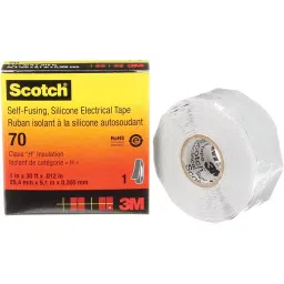 3M Scotch 70 Silicone Rubber Electrical Tape 25 mm x 9.1 m-picture-39