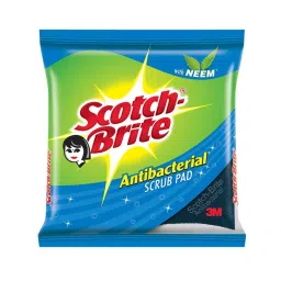 3M Scotch Brite Antibacterial Scrub Pad 2.75x3 Inch-picture-24