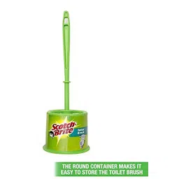 3M Scotch-Brite Round Toilet Brush with Holder-picture-13
