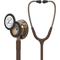 3M Littmann Classic III Monitoring Stethoscope, Copper-Finish Chestpiece, Chocolate Tube, 27 inch, 5809-picture-19
