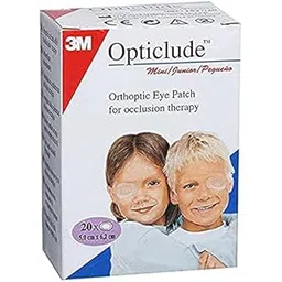3M Opticlude Orthoptic Junior Eye Patch 5cm*6.2cm 1537 pack of 2-picture-19