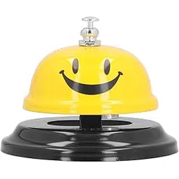 3NH® Service Bell, Restaurant Bright Crisp Durable Classic Bell‑Shaped Fine Workmanship for Bar/Diet Bar/Coffee Shop/Restaurant for Most People(Yellow)-picture-10