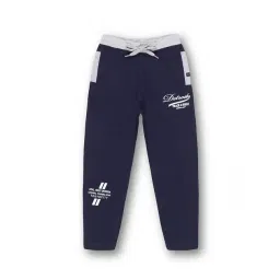 3PIN Boys Blue Cotton Graphic Joggers-picture-25