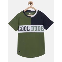 3PIN Boys Colourblocked Cotton T-shirt-picture-54