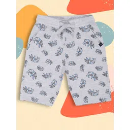 3PIN Boys Conversational Printed Cotton Regular Shorts-picture-34