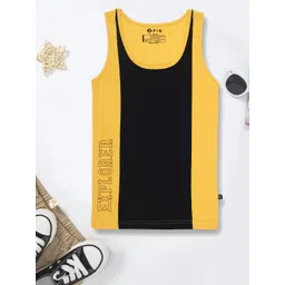 3PIN Boys Cotton Colourblocked  Basic Vest-picture-35