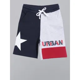 3PIN Boys Multi Cotton Regular Fit Color Block Shorts-picture-10