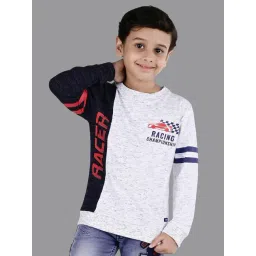 3PIN Boys Multi Cotton Regular Fit Color Block Sweatshirt-picture-44