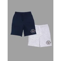 3PIN Boys Multi Cotton Regular Fit Printed Shorts - Pack of 2-picture-40