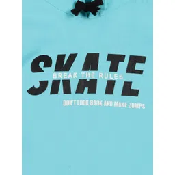 3PIN Boys Pack Of 4 Typography Printed Hood Cotton T-shirts image 3