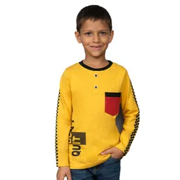 3PIN Boys Typography Printed Cotton T-shirt-picture-28