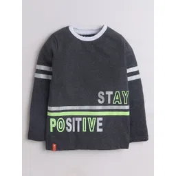 3PIN Boys Typography Printed T-shirt-picture-33