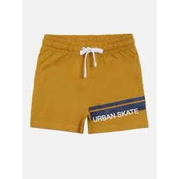 3PIN Boys Yellow Cotton Regular Fit Shorts-picture-10