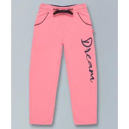 3PIN Cotton Dream Text Printed Joggers - Pink-picture-19