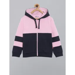 3PIN Girls Multicolor Cotton Regular Fit Color Block Sweatshirt-picture-44