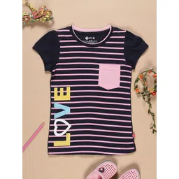 3PIN Girls Striped Cotton T-shirt-picture-31