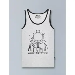 3PIN Kids Grey Cotton Printed Vest-picture-42