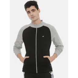 3PIN Men Black Colourblocked Sweatshirt-picture-36