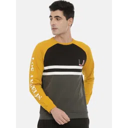3PIN Men Black Colourblocked Sweatshirt-picture-24