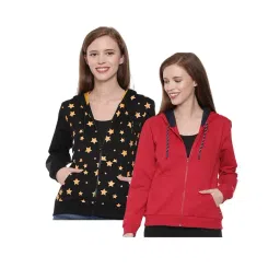 3Pin Multicolor Cotton Regular Fit Printed Sweatshirt - Pack of 2-picture-32