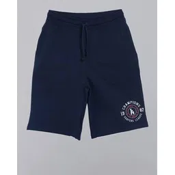 3pin Typographic  Print Shorts with Slip Pockets-picture-13