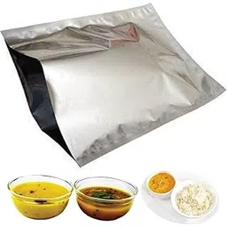 3V PRODUCTS Silver Foil Bag | Aluminium Pouches | Size "6X8" Inches | Packing Storage Pouches for Hot & Cool Foods | Multipurpose Packet for Tea, Coffee, Juice & Grocery Packing (Pack Of 100 Pcs)-picture-15